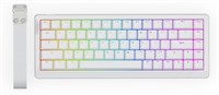 Игровая клавиатура EPOMAKER HE68 Lite с датчиком Холла, опросом 8K и частотой сканирования 128K, регулируемым триггером 0,01 мм, задержкой 0,125 мс, 5-слойным звукопоглощением, Snap Key, SOCD, A-RGB, проводным подключением, ПО для Mac (белая) 1000008221
