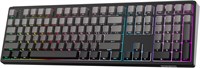 Полноразмерная механическая клавиатура EPOMAKER TH108, беспроводная игровая клавиатура с аккумулятором 8000 мА·ч, кремовым уплотнителем, 108 клавишами, горячей заменой, специальным драйвером, RGB-подсветкой (черная, бесшумная, цвета морской соли) 1000008267