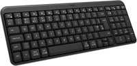 Клавиатура Logitech K250 Bluetooth с цифровым блоком, простое подключение, компактная беспроводная клавиатура из переработанного пластика, защита от проливания, удобные клавиши — Windows/MacOS, клавиатура ARA — графит 1000008288