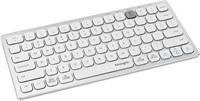 Беспроводная компактная клавиатура Kensington Multi-Device Dual Wireless, белая, с арабским и английским языками (K75502AB) 1000008289