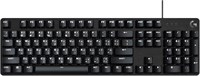 Полноразмерная механическая игровая клавиатура Logitech G413 SE — с подсветкой, тактильными механическими переключателями, функцией Anti-Ghosting, совместимая с Windows и macOS, клавиатура дополненной реальности — черный алюминий 1000008290