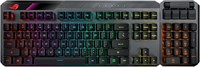Беспроводная модульная механическая игровая клавиатура Asus Rog Claymore II, съёмный цифровой блок, переключатели RX Red и RX Blue, синхронизация Aura, управление мультимедиа, 2,4 ГГц, USB 2.0, MA02 — чёрный 1000008298