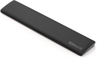 Подставка под запястье для компьютерной клавиатуры Redragon P036 Meteor M, эргономичная мягкая подставка под запястье из пены с эффектом памяти и нескользящей резиновой основой, 87 клавиш TKL, размер 14,13 x 2,87 дюйма, высота 0,78 дюйма (20 мм), черный ц 1000008326