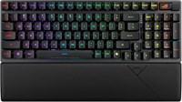 Беспроводная игровая клавиатура ASUS ROG Strix Scope II 96, трёхрежимное подключение, демпфирующая пена и накладки на переключатели, переключатели ROG NX Snow с предустановленной смазкой и возможностью горячей замены, колпачки клавиш из АБС-пластика с УФ- 1000008342