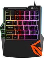 Meetion MT-KB015 Игровая клавиатура для левой руки, черная 1000008378