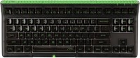 Механическая клавиатура EPOMAKER Brick 87 Tri-Mode TKL со стекируемой панелью Block Bar, ручками прокрутки для большого пальца, возможностью горячей замены клавиатуры, аккумулятором 3000 мА·ч, RGB-подсветкой, для Windows/Mac (прозрачный черный, Gateron Pr 1000008382