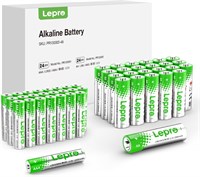 Батарейки Lepro AA и AAA, упаковка 48 шт., щелочные батарейки 1,5 В с высокой емкостью, с защитой от протечек, с длительным сроком службы, LR03 LR06 MN2400 MN1500 для часов, пультов дистанционного управления, мышки, фонарика 1000008403