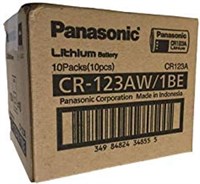 Аккумулятор Panasonic для фотоаппаратов 1-1,5 Ампер - CR123 - Упаковка из 10 батареек 1000008436