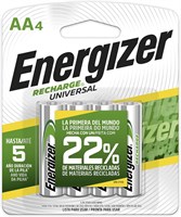 Набор из 4 батареек типа AA Energizer Rechargeable Power Plus 1000008445