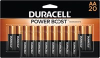 Duracell - Щелочные батарейки CopperTop AA - Долговечные, универсальные батарейки типа Double A для дома и бизнеса - 20 штук 1000008450