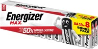 Energizer Alkaline Max – упаковка из 18+8 батареек Alkaline MAX AA 1000008497