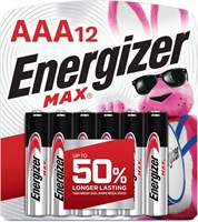 Щелочные батарейки Energizer Max AAA, 12 штук 1000008500