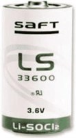 Аккумулятор SAFT LS33600 3,6 В ?33,4 17,0 Ач 3360 (61,6 мм) 1000008503