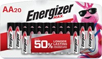 Батарейки Energizer AA, Max Double A, щелочные, 20 штук 1000008508