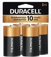 Duracell - щелочные батарейки CopperTop D с повторно закрывающейся упаковкой - долговечные, универсальные батарейки D для дома и бизнеса - 8 штук DURMN1300R4Z 1000008540