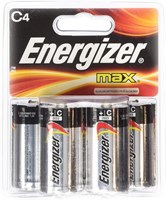 Щелочная батарейка Energizer Max C Cell, 16 батареек (4 упаковки по 4 шт.) 1000008545