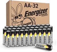 Батарейки Energizer AA, щелочные батарейки Double A с длительным сроком службы AP91DP-32, 32 шт. (упаковка из 1 шт.) 1000008562