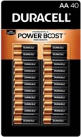 Щелочные батарейки Duracell CopperTop Power Boost AA — 40 штук 1000008569