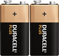 Батарейки Duracell MN1604 Plus Power 9 В, 2 шт. 1000008588