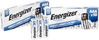 Батарейки Energizer Ultimate Lithium AAA Micro 1,5 В 1260 мАч L92, упаковка из 20 шт. 1000008589