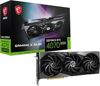 MSI GAMING GeForce RTX 4070 SUPER 12G X SLIM NVIDIA 12 ГБ GDDR6X 1000008612