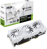 Видеокарта ASUS TUF Gaming GeForce RTX 4070 Ti SUPER BTF White OC Edition 16 ГБ GDDR6X (NVIDIA DLSS 3, (GC-HPWR) Gold Finger, PCIe 4.0, 2x HDMI 2.1a, 3x DisplayPort 1.4a, TUF-RTX4070TIS-O16G-BTF-WHITE, белая) 1000008630