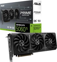Видеокарта ASUS NVIDIA GeForce RTXTM 5060Ti 16 ГБ PCIE 5.0 GDDR7 OC Edition/PRIME-RTX5060TI-O16G 1000008632