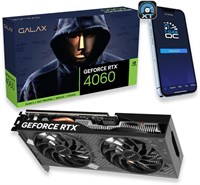 Видеокарта Galax Geforce Rtx 4060 1-click Oc 2x V2, 8 ГБ, GDDR6, 128 бит - 46nsl8md9nxv 1000008672