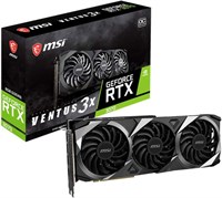 Видеокарта MSI Gaming GeForce RTX 3070 8 ГБ GDRR6 256-бит HDMI/DP TORX Fan 3,0 Ampere Architecture OC (RTX 3070 VENTUS 3X OC) 1000008691