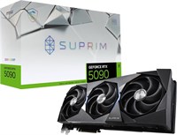 Видеокарта MSI Gaming RTX 5090 32G SUPRIM SOC (32 ГБ GDDR7, 512 бит, экстремальная производительность: 2580 МГц, DisplayPort x3 2.1a, HDMI 2.1b, архитектура NVIDIA Blackwell) 1000008694
