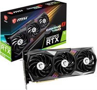 Видеокарта MSI Gaming GeForce RTX 3070 8 ГБ GDRR6 256-бит HDMI/DP Tri-Frozr 2 TORX Fan 4.0 Ampere Architecture RGB OC (RTX 3070 GAMING X TRIO) 1000008706