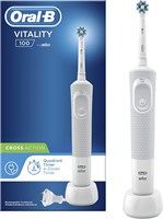 Электрическая аккумуляторная зубная щетка Oral-B Vitality 100, белая (с 3-контактной вилкой UAE) 1000009232
