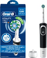 Электрическая зубная щетка Oral-B Vitality 100 Black, аккумуляторная, с 3-контактной вилкой (U.A.E.) 1000009234