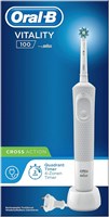 Электрическая аккумуляторная зубная щетка Oral-B Vitality 100, белая (с 3-контактной вилкой UAE) 1000009263