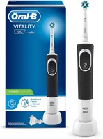Электрическая зубная щетка Oral B Vitality Cross Action, черная 1000009279