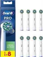 Насадки для зубной щетки Oral-B CrossAction, упаковка из 8 шт. 1000009293
