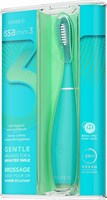 FOREO ISSA mini 3 Ультрагигиеничная электрическая зубная щетка 4-в-1 с силиконовым корпусом для чистки зубов, десен, щек и языка, скребок для языка, уменьшенная головка (6 месяцев), дорожная зубная щетка, 265 дней зарядки 1000009310