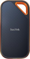 Портативный твердотельный накопитель SanDisk Extreme Pro 4 ТБ NVMe, USB C, до 2000 МБ/с, прочный и водостойкий, SDSSDE81 4T00 G25, синий, Extreme Pro, SDSSDE81 4T00 G25, 4 ТБ 1000009330