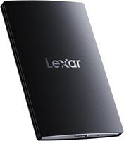 Внешний твердотельный накопитель Lexar SL500 1 ТБ, портативный твердотельный накопитель USB3.2 Gen2x2, PSSD до 2000 МБ/с (чтение), 1800 МБ/с (запись), внешний твердотельный накопитель в металлическом корпусе, шифрование DataShieldTM AES 256 бит (LSL500X00 1000009331