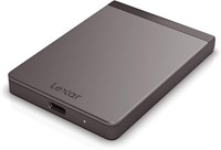Портативный твердотельный накопитель Lexar SL200 емкостью 1 ТБ, скорость чтения/записи до 550/400 МБ/с, USB-C, внешний твердотельный накопитель (LSL200X001T-RNNNU) 1000009334