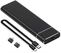 Портативный внешний жесткий диск 4 ТБ, мини-SSD-накопители, твердотельные внешние накопители, резервное копирование компьютеров, поддержка USB 3.1 - Type-C, передача данных для хранения и переноса данных для ПК с Windows XP, ноутбуков и Mac (4.0, ТБ) 1000009336