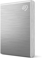 Seagate One Touch SSD, 1 ТБ, внешний твердотельный накопитель, USB 3.0, серебристый, 1 год MylioCreate, 4 месяца Adobe Creative Cloud Photography (STKG1000401) 1000009353