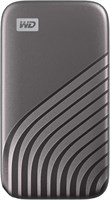 Внешний портативный твердотельный накопитель WD Western Digital My Passport SSD ёмкостью 1 ТБ, серый, до 1050 МБ/с — BAGF0010BGY-WESN 1000009374