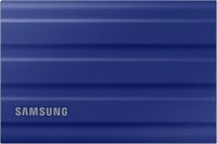 Портативный SSD-накопитель Samsung T7 Shield, USB 3.2 Gen 2 ТБ, скорость чтения 1050 МБ/с, записи 1000 МБ/с, синий, MU-PE2T0R/WW 1000009377