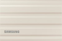 Samsung T7 Shield 1 ТБ USB 3.2 Gen 2 (10 Гбит/с), класс защиты IP65, скорость до 1050 МБ/с, внешний твердотельный накопитель (портативный SSD), бежевый (MU-PE1T0K) 1000009395