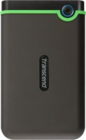 Transcend TS4TSJ25M3S 4 ТБ Storejet 25M3S прочный 2,5-дюймовый USB 3.1 Gen 1 интерфейс, цвет: серый, зеленый 1000009407