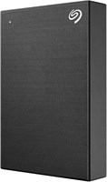 Seagate One Touch с паролем, 5 ТБ, портативный внешний жесткий диск, ПК, ноутбук и Mac, USB 3.0, черный (STKZ5000400) 1000009410