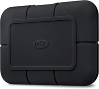 LaCie Rugged SSD Pro, 1 ТБ, внешний твердотельный накопитель, USB-C, Thunderbolt 3, экстремальная водостойкость, Mac, ПК, 1 месяц Adobe CC (STHZ1000800) 1000009435