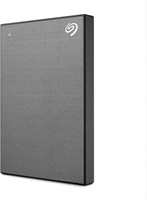 Seagate One Touch с паролем, 1 ТБ, портативный внешний жесткий диск, ПК, ноутбук и Mac, USB 3.0, цвет «серый космос» (STKY1000404) 1000009441