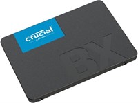 Crucial BX500 SSD 500 ГБ 3D NAND SATA Внутренний твердотельный накопитель 2,5 дюйма, черный/синий - CT500BX500SSD1 1000009446